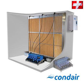 адиабатический увлажнитель воздуха - канальный Condair ME cooler